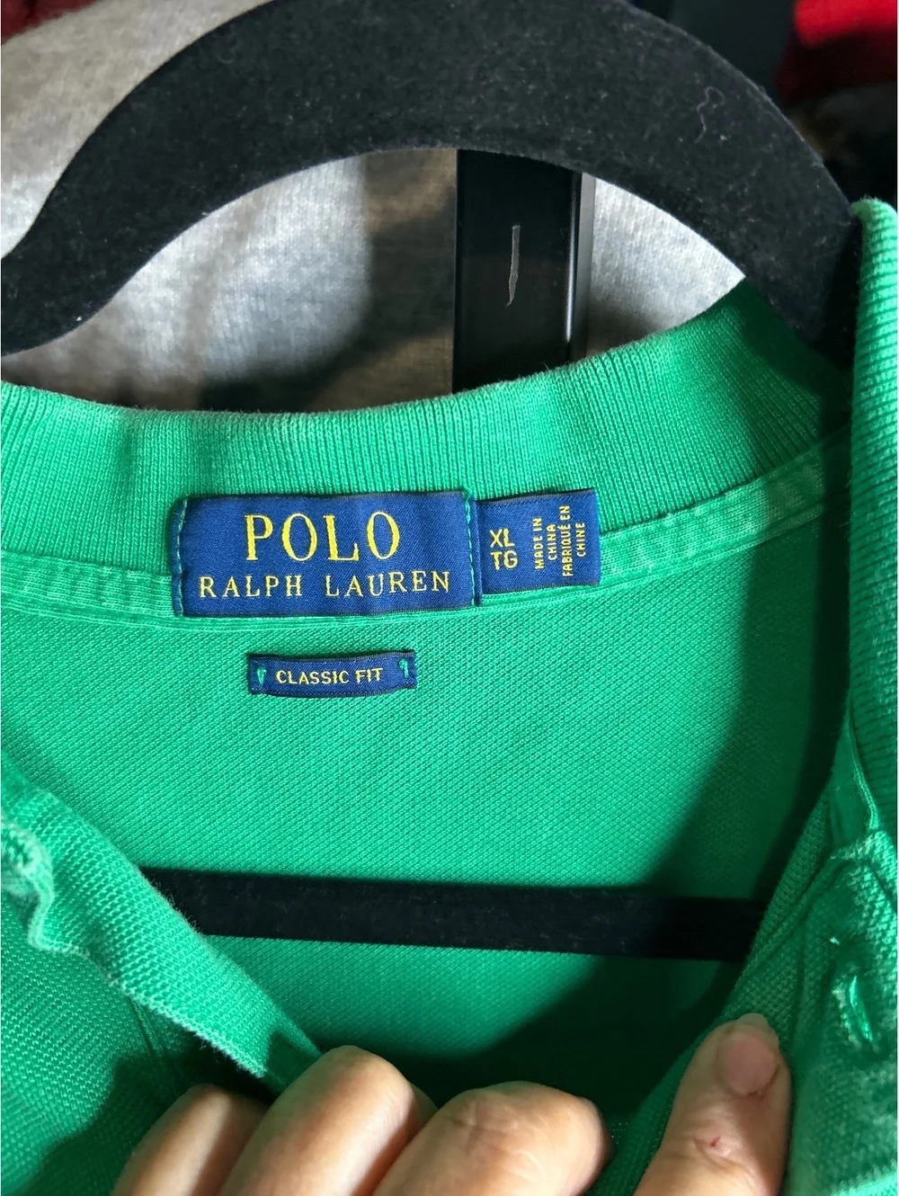 Polo Ralph Lauren Classic Fit Green Cotton Polo Shirt XL